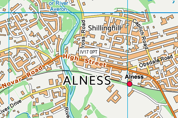 Map of 88 ALNESS LIMITED at district scale