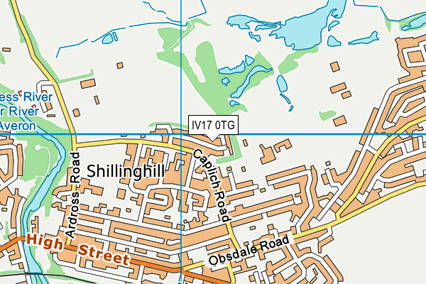 Map of DROSSRIGGING LTD at district scale