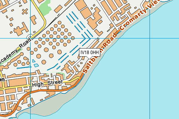 IV18 0HH map - OS VectorMap District (Ordnance Survey)