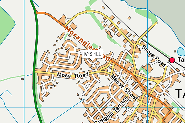 Map of TAIN PROPERTY SERVICES LTD at district scale