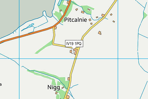 IV19 1PQ map - OS VectorMap District (Ordnance Survey)