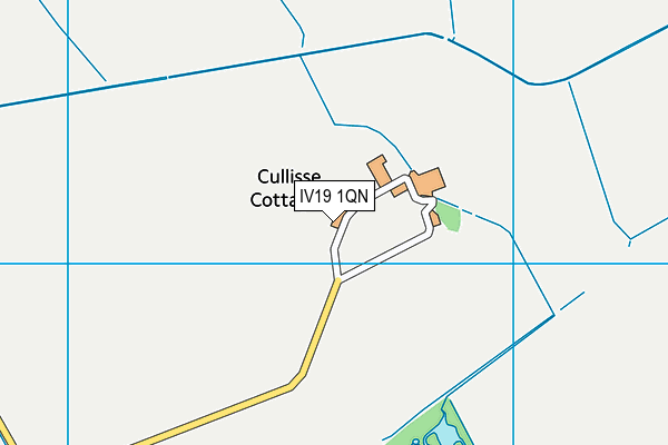 IV19 1QN map - OS VectorMap District (Ordnance Survey)