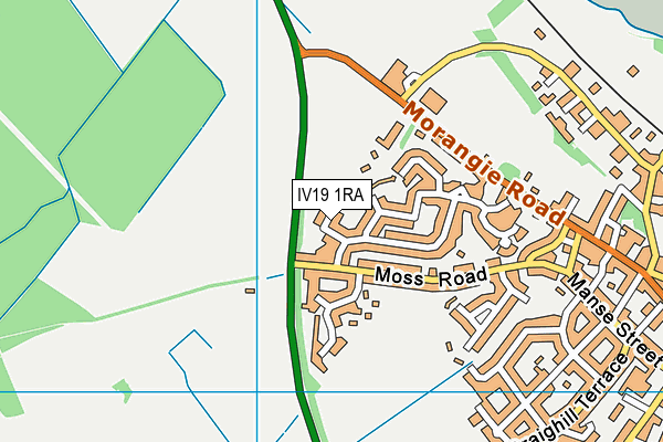 Map of A9 ACCESS LTD at district scale