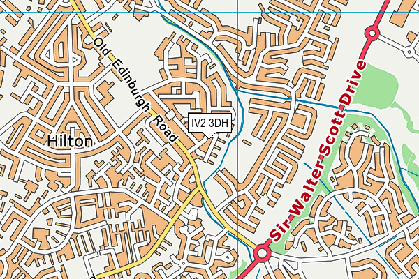 IV2 3DH map - OS VectorMap District (Ordnance Survey)