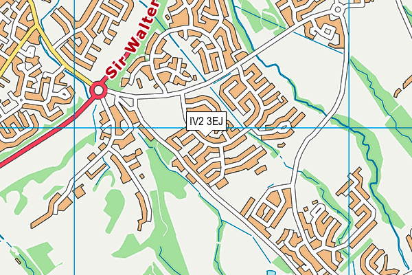 IV2 3EJ map - OS VectorMap District (Ordnance Survey)