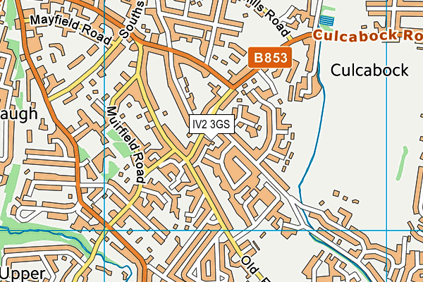 IV2 3GS map - OS VectorMap District (Ordnance Survey)