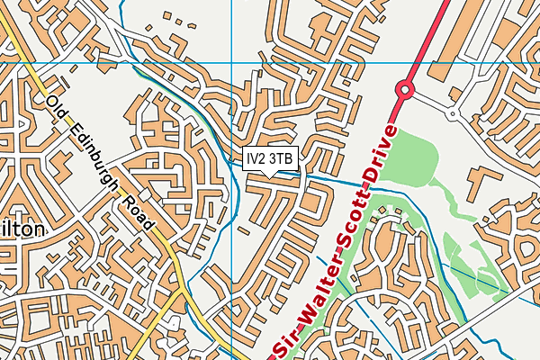 IV2 3TB map - OS VectorMap District (Ordnance Survey)