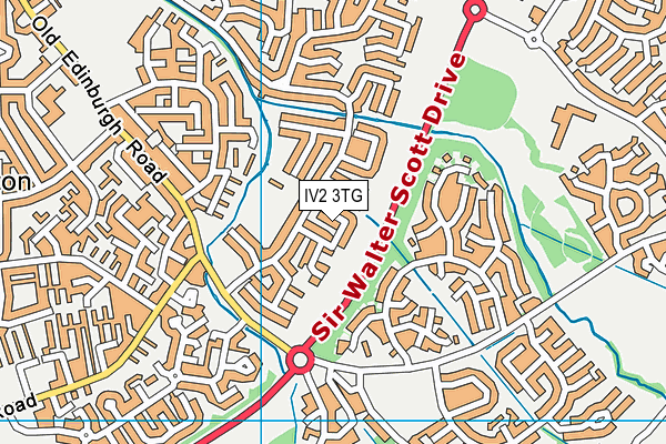 IV2 3TG map - OS VectorMap District (Ordnance Survey)