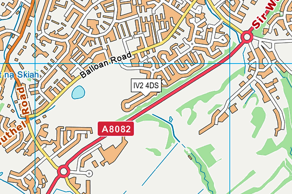 IV2 4DS map - OS VectorMap District (Ordnance Survey)