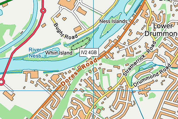 IV2 4GB map - OS VectorMap District (Ordnance Survey)