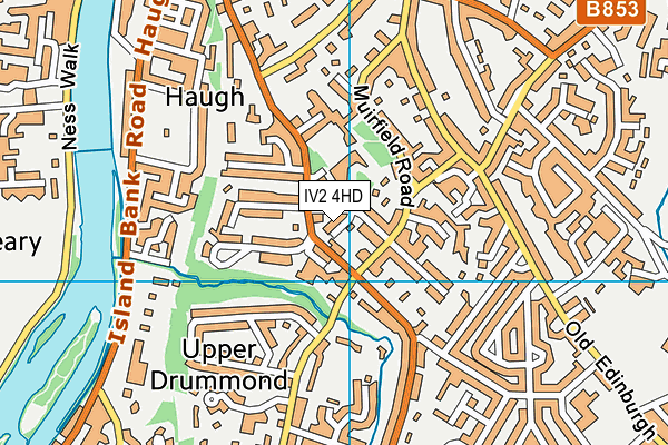 IV2 4HD map - OS VectorMap District (Ordnance Survey)