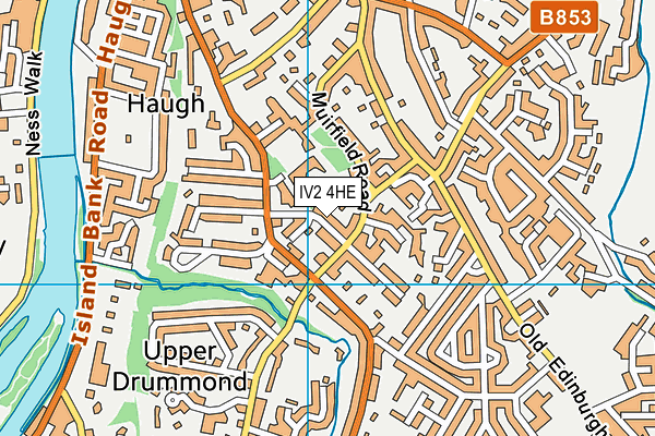 IV2 4HE map - OS VectorMap District (Ordnance Survey)