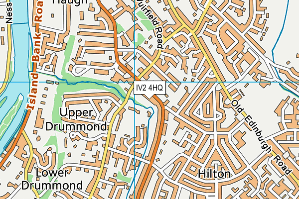 IV2 4HQ map - OS VectorMap District (Ordnance Survey)