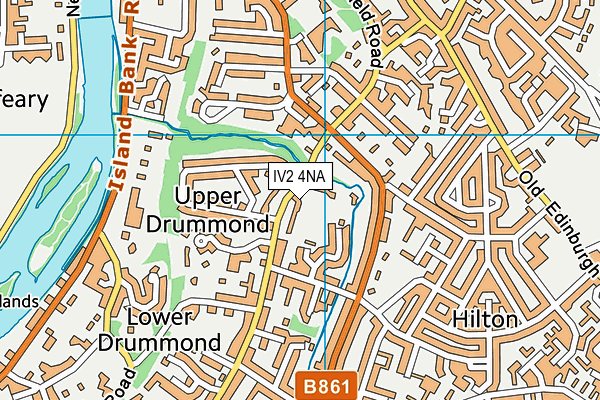 IV2 4NA map - OS VectorMap District (Ordnance Survey)