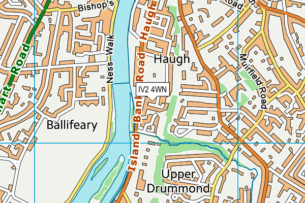 IV2 4WN map - OS VectorMap District (Ordnance Survey)