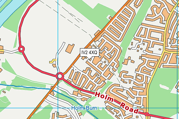 IV2 4XQ map - OS VectorMap District (Ordnance Survey)