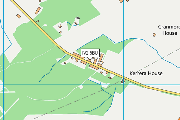 IV2 5BU map - OS VectorMap District (Ordnance Survey)