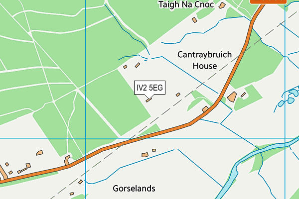 IV2 5EG map - OS VectorMap District (Ordnance Survey)