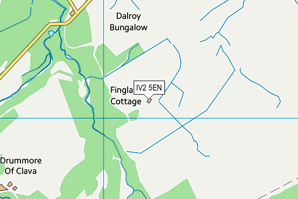 IV2 5EN map - OS VectorMap District (Ordnance Survey)