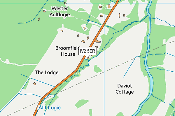 IV2 5ER map - OS VectorMap District (Ordnance Survey)