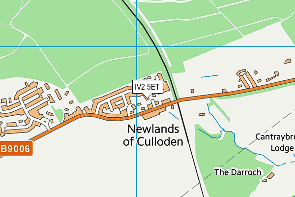 IV2 5ET map - OS VectorMap District (Ordnance Survey)