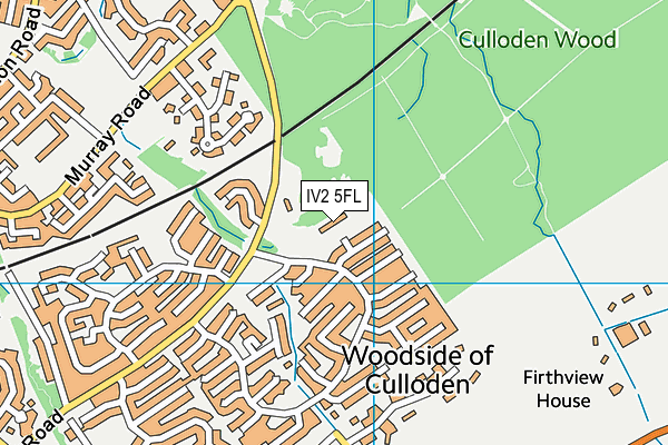 IV2 5FL map - OS VectorMap District (Ordnance Survey)