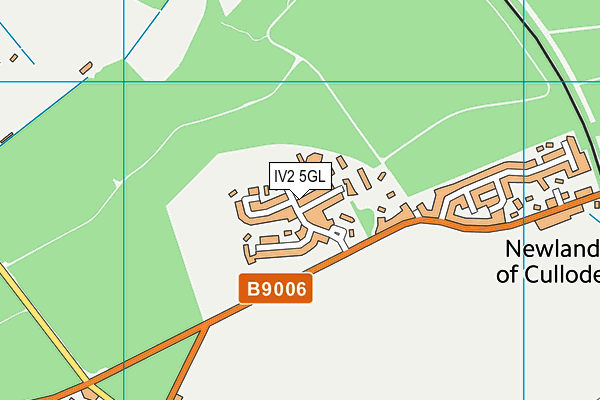 IV2 5GL map - OS VectorMap District (Ordnance Survey)