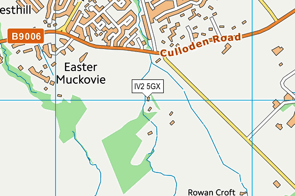 IV2 5GX map - OS VectorMap District (Ordnance Survey)