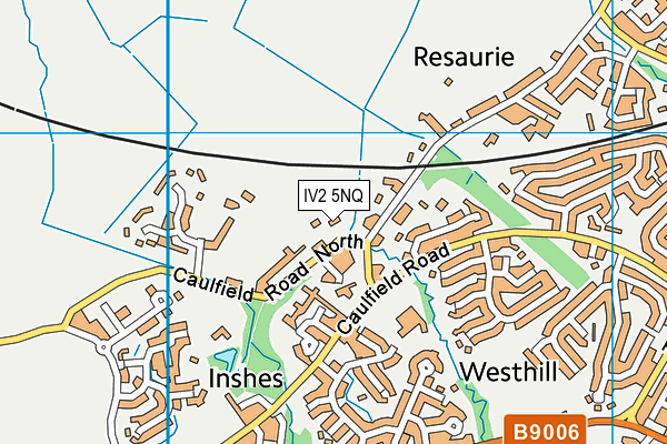 IV2 5NQ map - OS VectorMap District (Ordnance Survey)