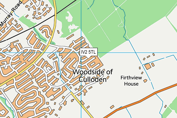 IV2 5TL map - OS VectorMap District (Ordnance Survey)