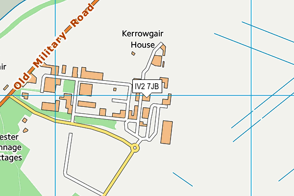 IV2 7JB map - OS VectorMap District (Ordnance Survey)