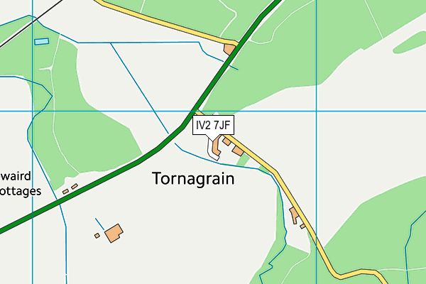 IV2 7JF map - OS VectorMap District (Ordnance Survey)
