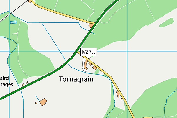 IV2 7JJ map - OS VectorMap District (Ordnance Survey)