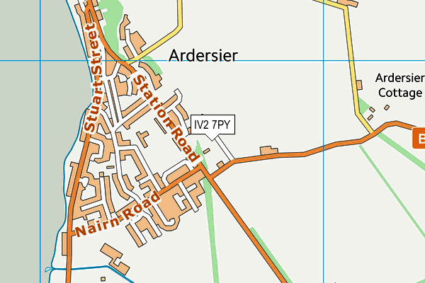 IV2 7PY map - OS VectorMap District (Ordnance Survey)