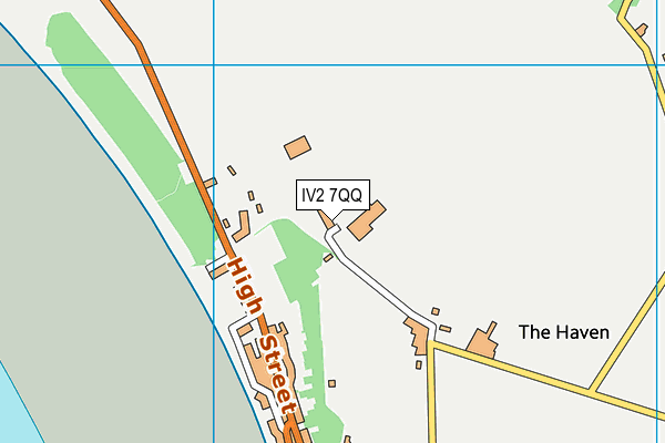 IV2 7QQ map - OS VectorMap District (Ordnance Survey)