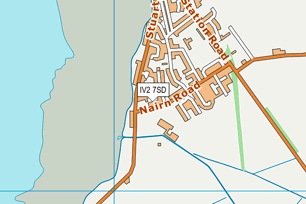 IV2 7SD map - OS VectorMap District (Ordnance Survey)