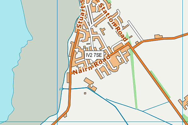 IV2 7SE map - OS VectorMap District (Ordnance Survey)