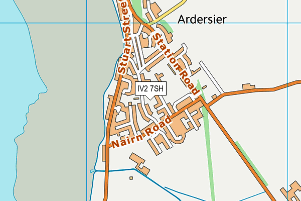 IV2 7SH map - OS VectorMap District (Ordnance Survey)