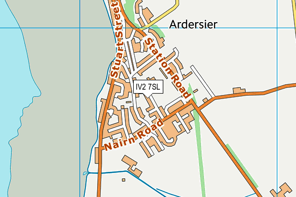 IV2 7SL map - OS VectorMap District (Ordnance Survey)