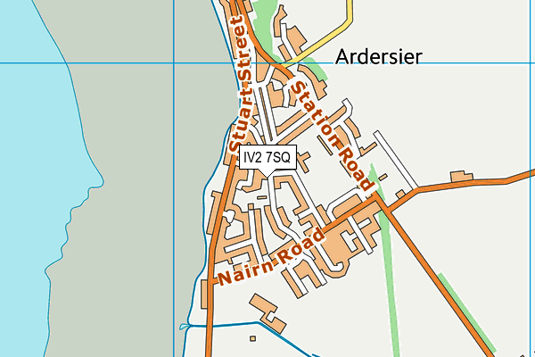 IV2 7SQ map - OS VectorMap District (Ordnance Survey)