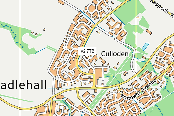 IV2 7TB map - OS VectorMap District (Ordnance Survey)