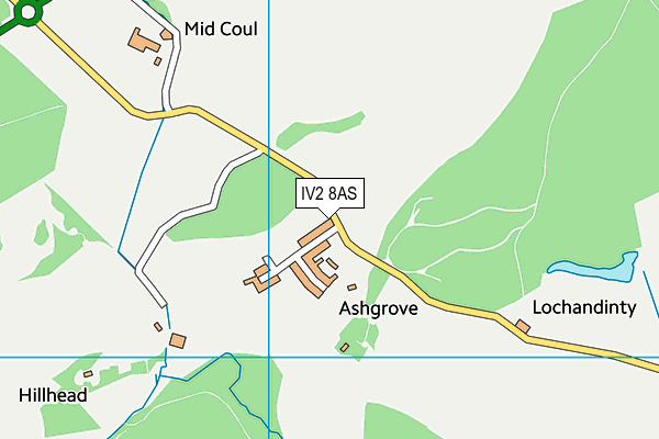 IV2 8AS map - OS VectorMap District (Ordnance Survey)