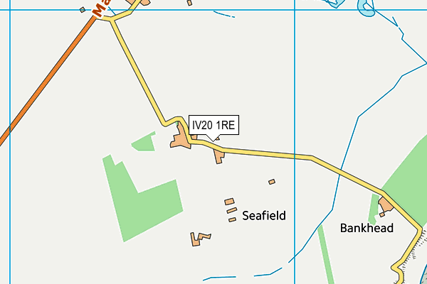 IV20 1RE map - OS VectorMap District (Ordnance Survey)