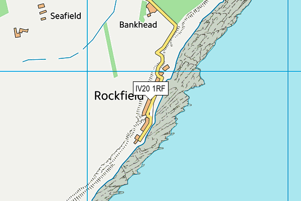 IV20 1RF map - OS VectorMap District (Ordnance Survey)