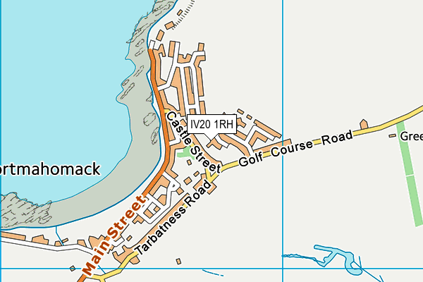IV20 1RH map - OS VectorMap District (Ordnance Survey)