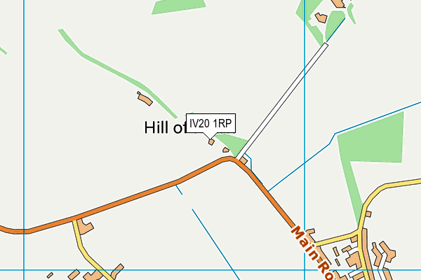 IV20 1RP map - OS VectorMap District (Ordnance Survey)