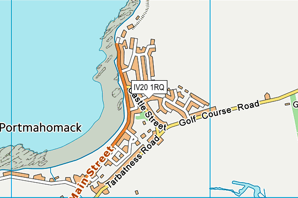 IV20 1RQ map - OS VectorMap District (Ordnance Survey)