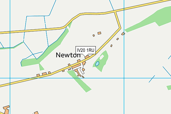 IV20 1RU map - OS VectorMap District (Ordnance Survey)