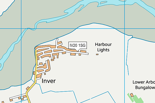 IV20 1SG map - OS VectorMap District (Ordnance Survey)