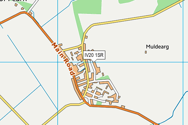 IV20 1SR map - OS VectorMap District (Ordnance Survey)